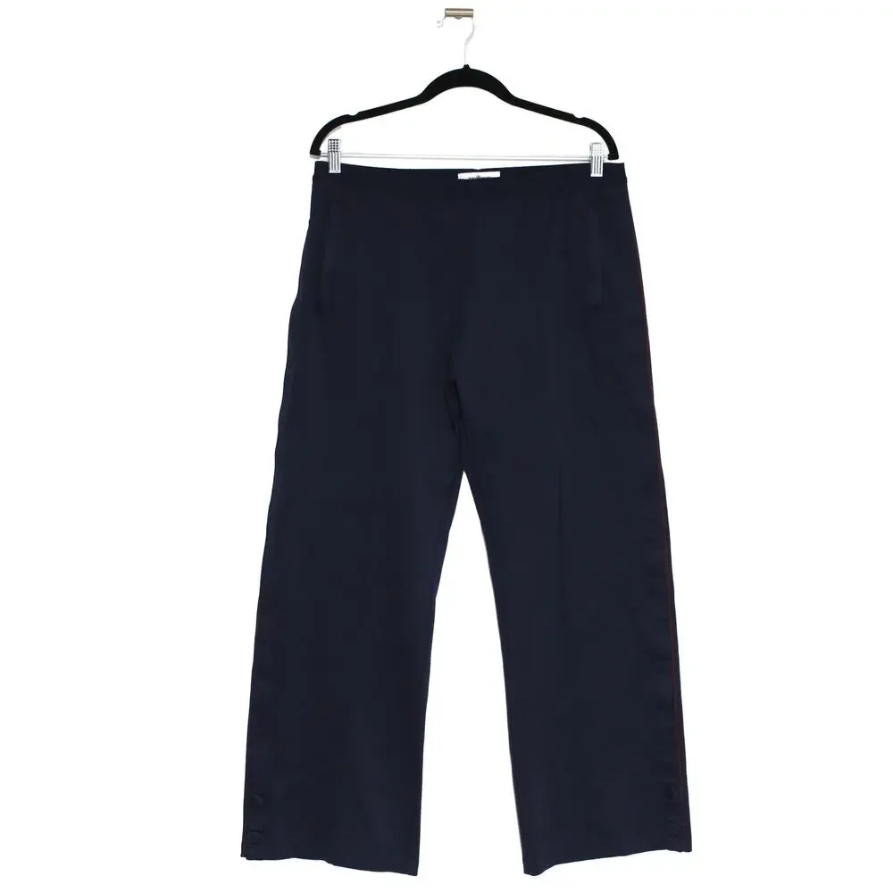 Tory Burch Tory Sport Athletic Pants Navy with Red Stripes Size XL